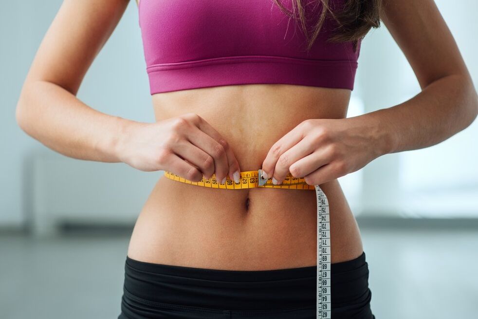 medir su cintura mientras está en una dieta cetogénica