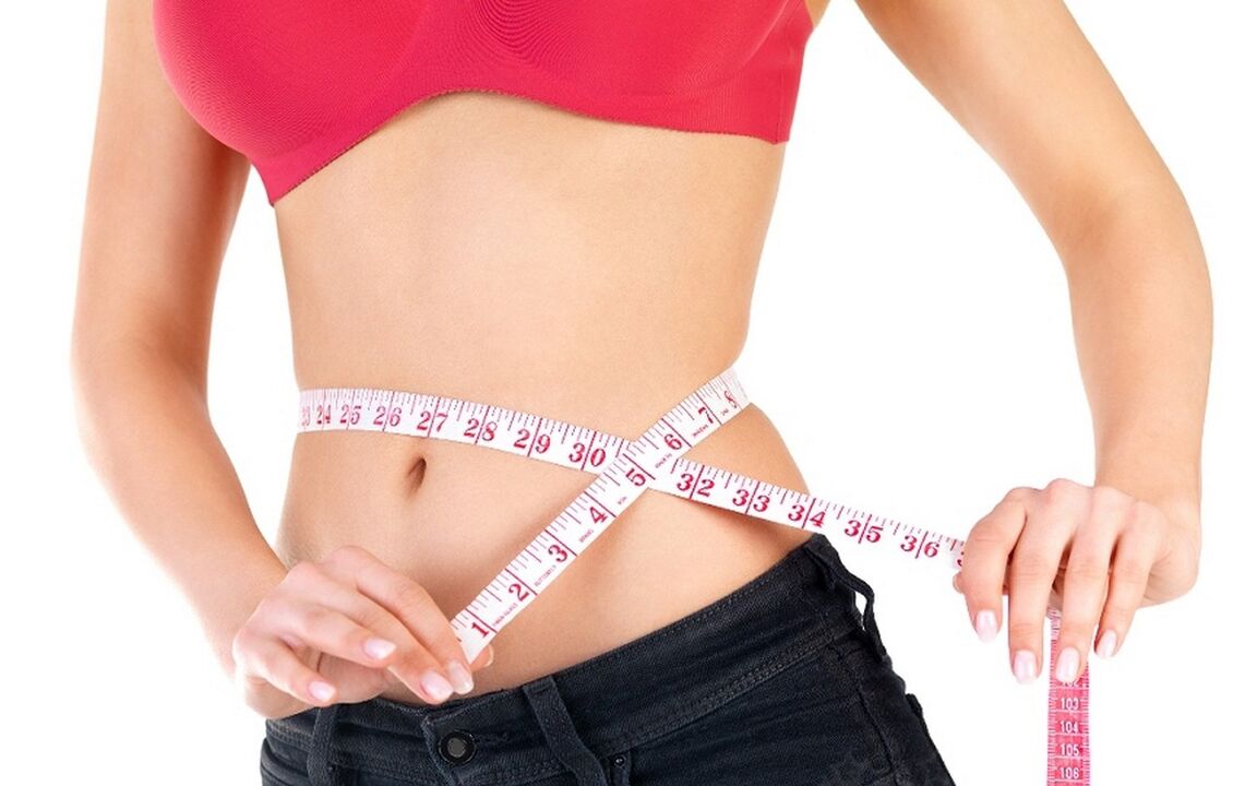 medida de la cintura mientras se pierde peso en 10 kg por mes