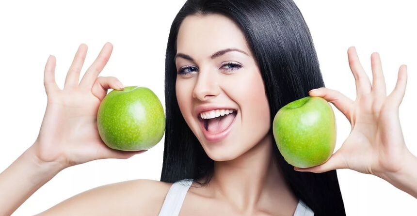manzanas para bajar de peso