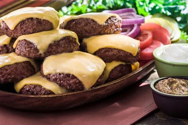 hamburguesas con queso sin carbohidratos